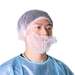 Beard Cover, Non-Woven, White, 21", 100 Pieces